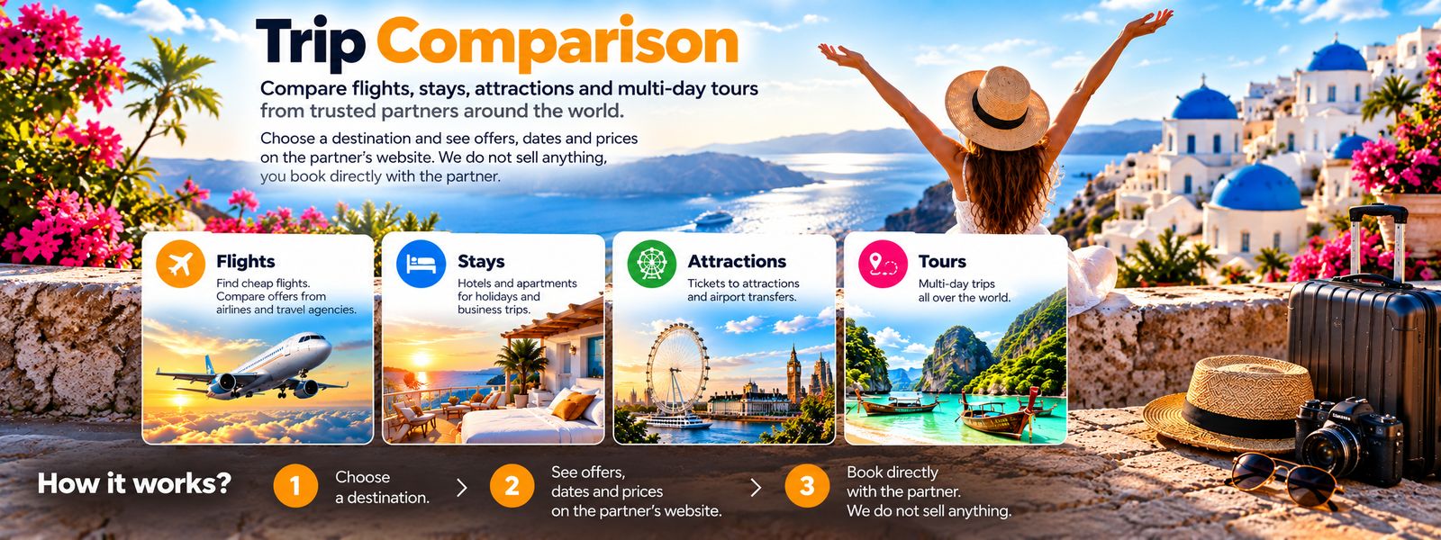 HappyGlobe - Trip Comparison - Online (1/5)