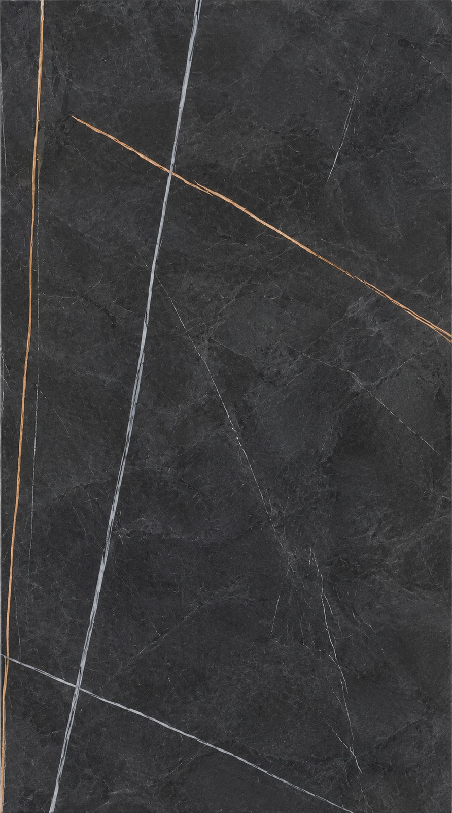 Tile 120x60. Charcoal Marble with Copper Veins