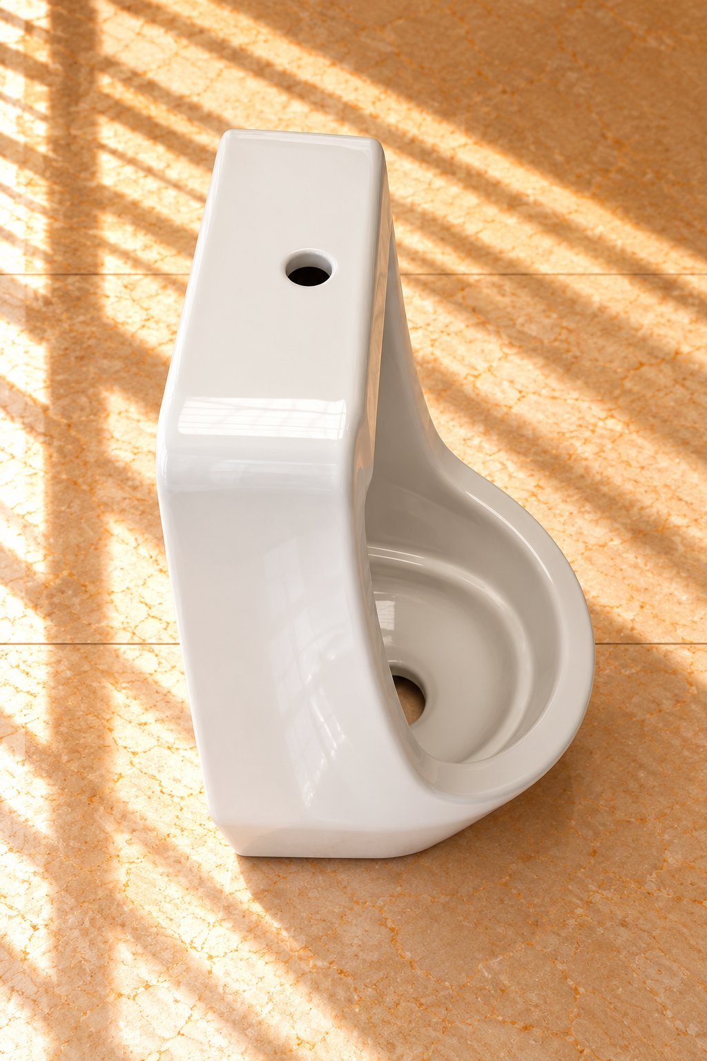 White Urinal