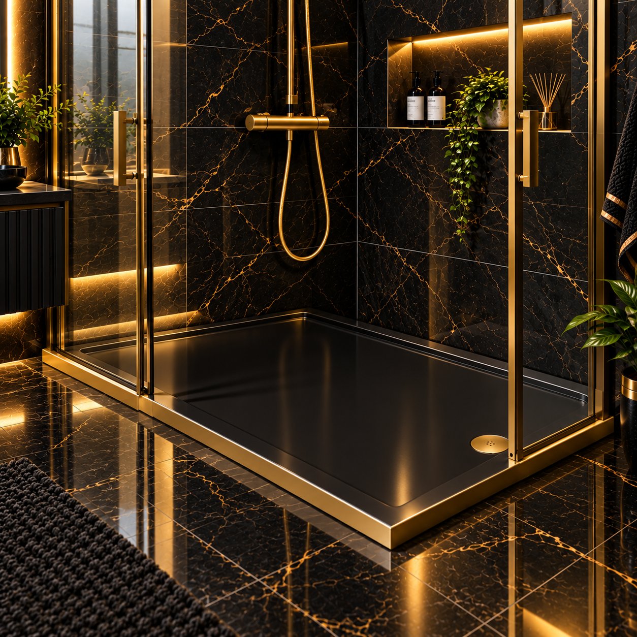 Shower tray, Rectangle 1200x900x30