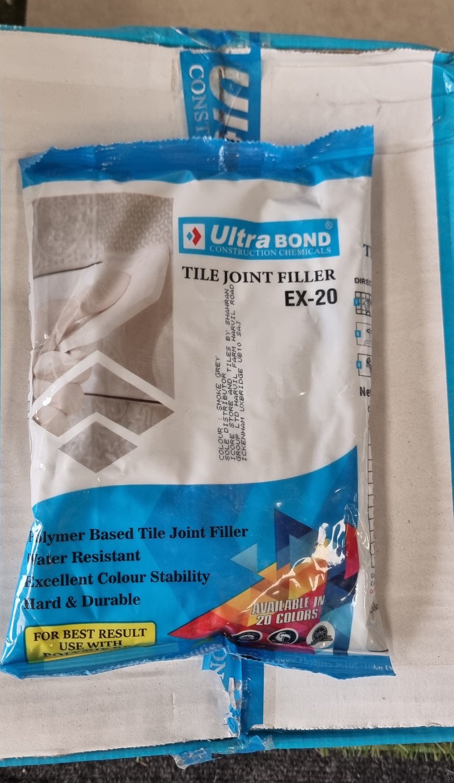 Grout EX-470. Smoke Grey 1kg.